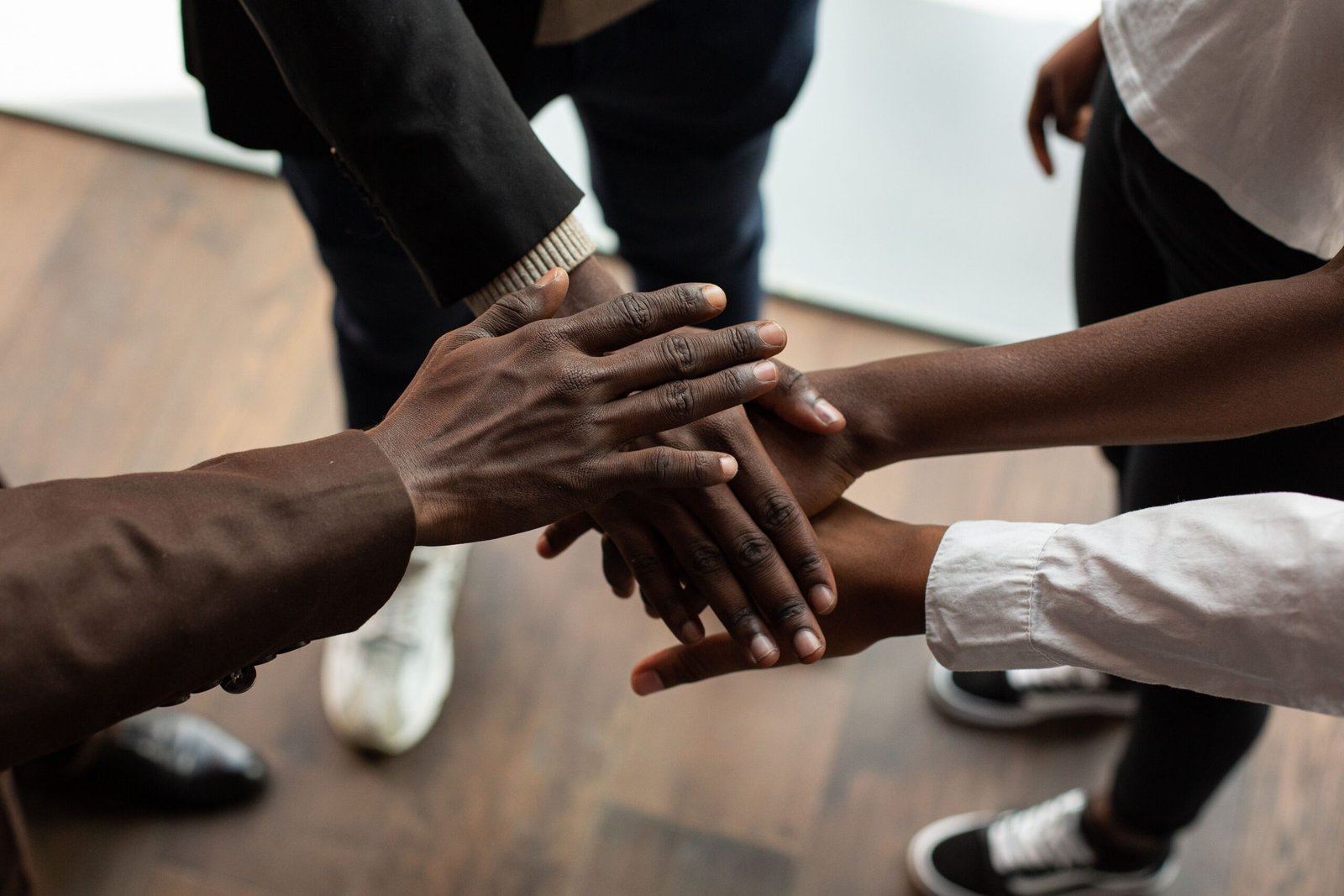 People working together and building strengths