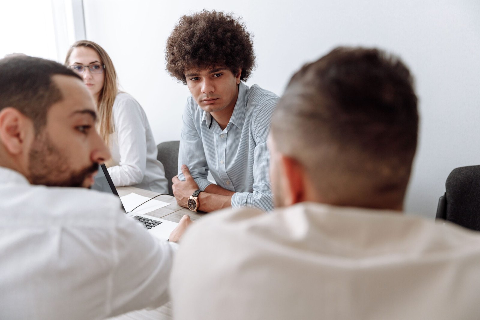 People collaborating and advocating for their needs