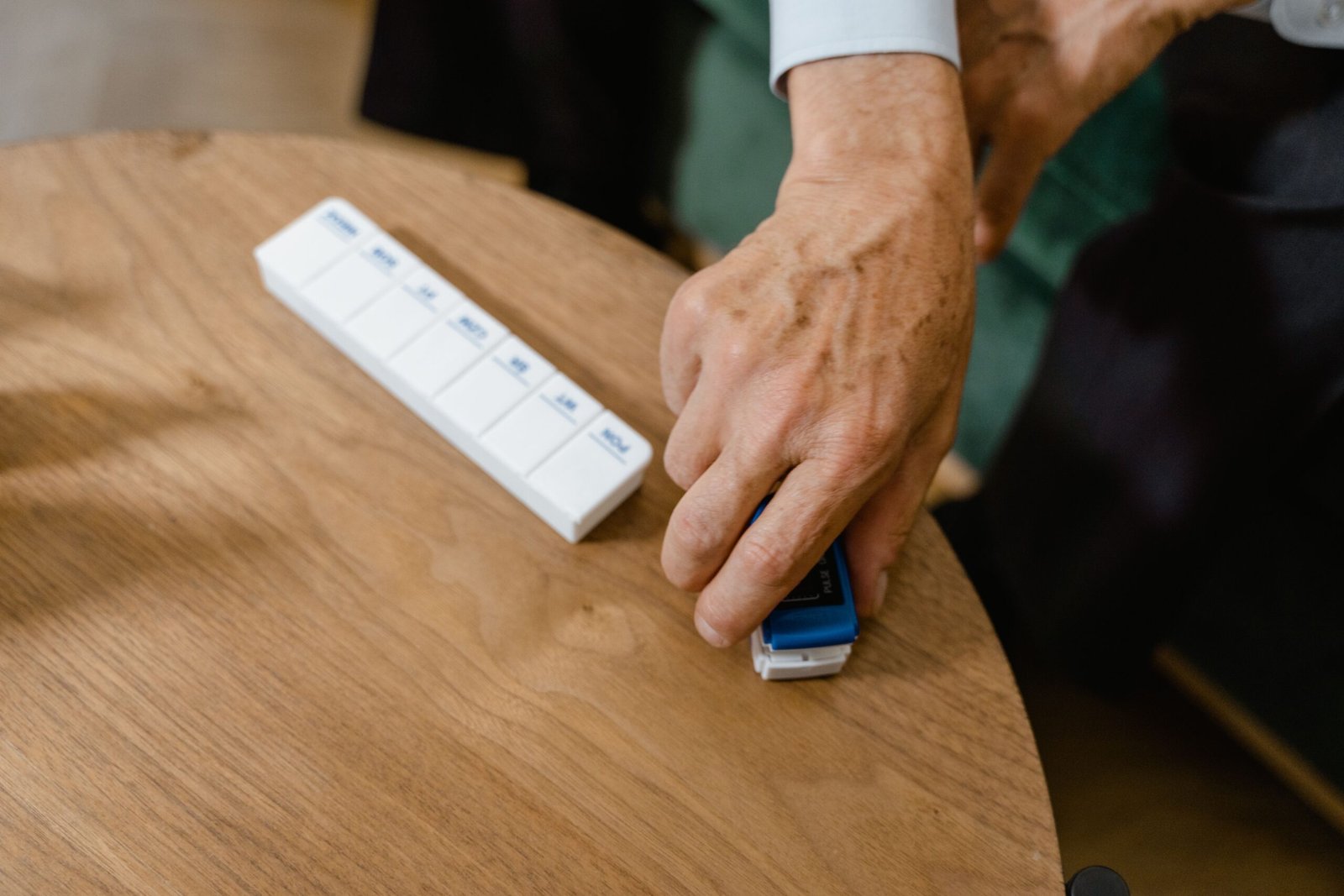 Behavioral health professional discussing personalized pharmacotherapy care with a patient